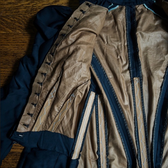 Antique Victorian Tailcoat, Ladies Waistcoat Bodice Jacket, Corset Style - Picture 5 of 12